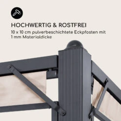 Pantheon Cortina Pavillon Mit Dach 3x4m 4 Seitenteile Beige -Gartendekorations Geschäft 10033318 de 0007 logo