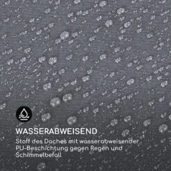 Pantheon Cortina Pavillon Mit Dach 3x6m 4 Seitenteile Grau -Gartendekorations Geschäft 10033321 de 0008 logo