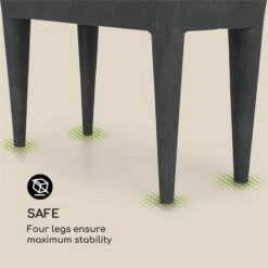 Mammutgrow Hochbeet 76 X 65 X 37 Cm UV- Und Frostschutz Anthrazit -Gartendekorations Geschäft 10033360 yy 0007 logo Blumfeldt Mammutgrow Hochbeet anthrazit