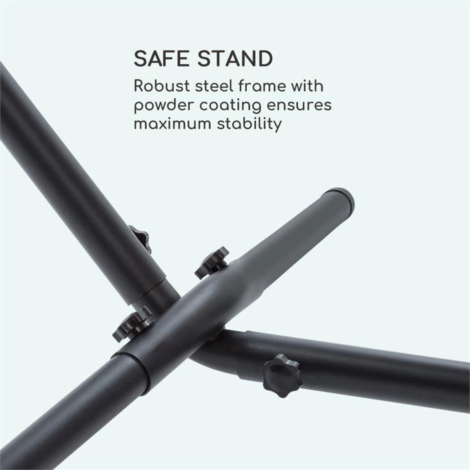 Sri Lanka Swing Hängematte Stahlrahmen 160 Kg Max. Gestreift 4 Sri Lanka Swing Hängematte Stahlrahmen 160 Kg Max. Gestreift – Bild 4