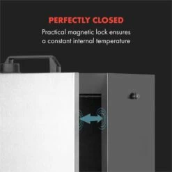 Flintstone Steel Räucherofen 1600 W Integriertes Thermometer Edelstahl -Gartendekorations Geschäft 10033372 yy 0005 logo Klarstein Flintstone Steel Raeucherofen Edelstahl