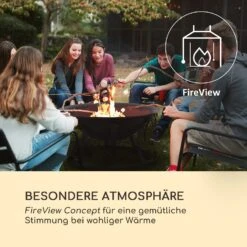 Pentos 2-in-1-Feuerschale Ø73cm Funkenschutz Ø60cm Grill Gusseisen 11 Pentos 2-in-1-Feuerschale Ø73cm Funkenschutz Ø60cm Grill Gusseisen -Gartendekorations Geschäft 10033380 de 0003 logo