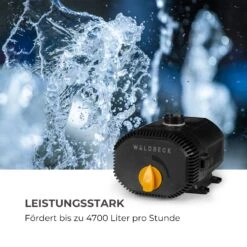 Nemesis T60 Teichpumpe 60W Leistung 3,3 M Förderhöhe 4700l/h Durchsatz -Gartendekorations Geschäft 10033382 de 0003 logo