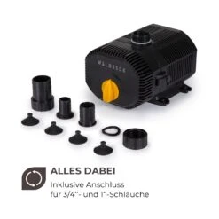 Nemesis T60 Teichpumpe 60W Leistung 3,3 M Förderhöhe 4700l/h Durchsatz -Gartendekorations Geschäft 10033382 de 0007 logo