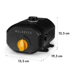 Nemesis T90 Teichpumpe 90W Leistung 4 M Förderhöhe 6200l/h Durchsatz -Gartendekorations Geschäft 10033389 yy 0008 logo Waldbeck Nemesis T90 Teichpumpe 90W