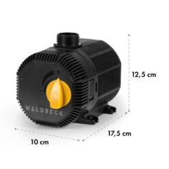 Nemesis T35 Teichpumpe 35W Leistung 2 M Förderhöhe 2300l/h Durchsatz -Gartendekorations Geschäft 10033390 yy 0008 logo Waldbeck Nemesis T35 Teichpumpe 35W