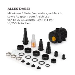 Aquaklar Teichdruckfilter-Set 11W UV-C Klärer 35W Pumpe 5 M Schlauch -Gartendekorations Geschäft 10033393 de 0006 logo