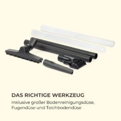 Lakeside Power Teichsauger Schlammsauger 1400W 18kPa 35l Tank Grau -Gartendekorations Geschäft 10033424 de 0009 logo