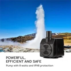 Trumpet Flow Gartenbrunnen 8W Verzinktes Metall LEDs Indoor & Outdoor -Gartendekorations Geschäft 10033430 yy 0007 logo Blumfeldt Trumpet Flow Gartenbrunnen