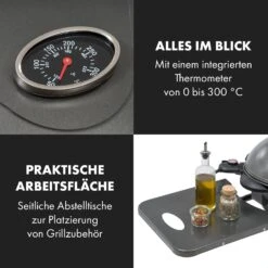 Tafelspitz Elektrogrill 2000/2400 W Antihaftbeschichtung Faltbar Mobil -Gartendekorations Geschäft 10033448 de 0006 logo