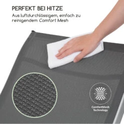 Beverly Wood Sonnenliege Schaukelstuhl Aluminium Grau -Gartendekorations Geschäft 10033454 de 0004 logo