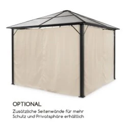 Pantheon Solid Sky Pavillon Mit Dach 3x3m Polycarbonat Aluminium -Gartendekorations Geschäft 10033455 de 0003 logo