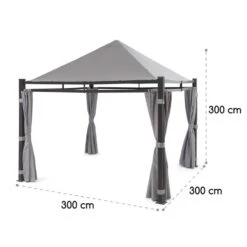 Pantheon Illumina Pavillon Mit Dach Polycarbonat Aluminium Schwarz 17 Pantheon Illumina Pavillon Mit Dach Polycarbonat Aluminium Schwarz -Gartendekorations Geschäft 10033458 yy 0009 logo Blumfeldt Pantheon Illumina Pavillon schwarz