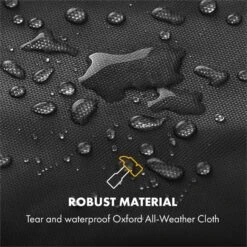 Beef Brisket Wetterschutzhaube Oxford Canvas Schwarz 8 Beef Brisket Wetterschutzhaube Oxford Canvas Schwarz -Gartendekorations Geschäft 10033461 yy 0005 logo Fabric cover for OGA032