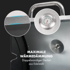 Gazooka 2.0T Gas BBQ Grill 2x3kW Brenner Edelstahl -Gartendekorations Geschäft 10033532 de 0007 logo