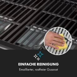 Gazooka 3.0T BBQ Grill 3x3kW Brenner 4 Rollen Edelstahl -Gartendekorations Geschäft 10033533 de 0010 logo