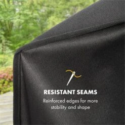 Gazooka 2.0T Wetterschutzhaube 600D Canvas 30/70% PE/PVC Schwarz -Gartendekorations Geschäft 10033535 yy 0004 logo Klarstein Gazooka Wetterschutzhaube schwarz