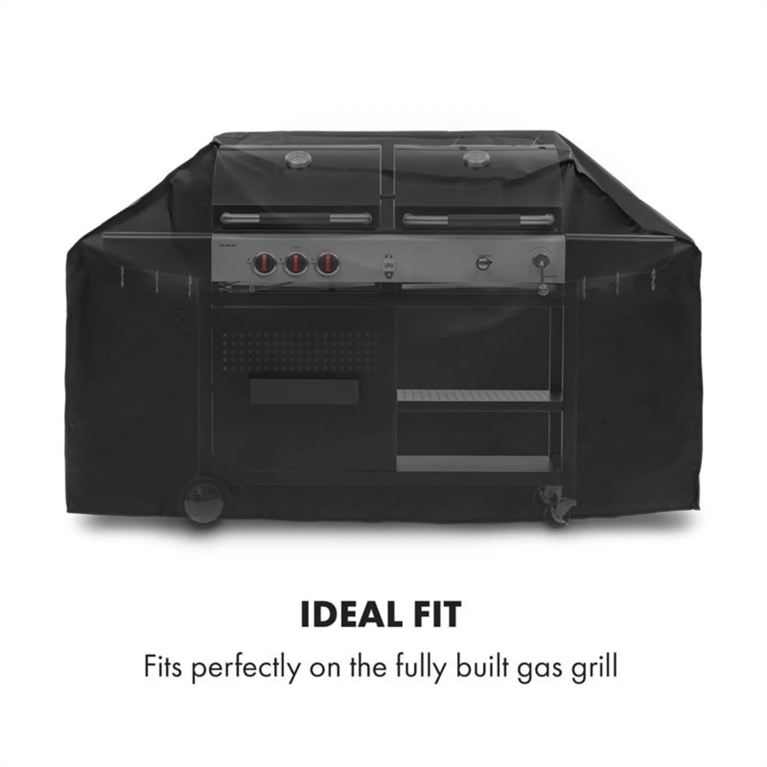 Hot & Hot Wetterschutzhaube 600D Canvas 30/70% PE/PVC Schwarz 2 Hot & Hot Wetterschutzhaube 600D Canvas 30/70% PE/PVC Schwarz – Bild 2