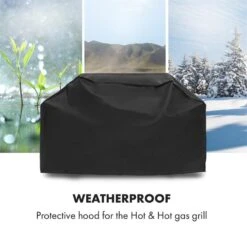 Hot & Hot Wetterschutzhaube 600D Canvas 30/70% PE/PVC Schwarz 7 Hot & Hot Wetterschutzhaube 600D Canvas 30/70% PE/PVC Schwarz -Gartendekorations Geschäft 10033537 yy 0003 logo Klarstein Hot and Hot Wetterschutzhaube schwarz