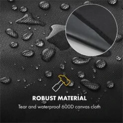 Hot & Hot Wetterschutzhaube 600D Canvas 30/70% PE/PVC Schwarz 9 Hot & Hot Wetterschutzhaube 600D Canvas 30/70% PE/PVC Schwarz -Gartendekorations Geschäft 10033537 yy 0005 logo Klarstein Hot and Hot Wetterschutzhaube schwarz