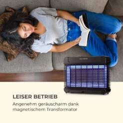 Mosquito Ex 5500 13W 150m² LEDs Auffangschale Kette Schwarz -Gartendekorations Geschäft 10033561 de 0004 logo