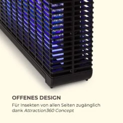 Mosquito Ex 5500 13W 150m² LEDs Auffangschale Kette Schwarz -Gartendekorations Geschäft 10033561 de 0005 logo