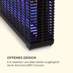 Mosquito Ex 9500 13W 300m² LEDs Auffangschale Kette Schwarz -Gartendekorations Geschäft 10033562 de 0005 logo