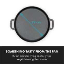 Tomahawk 3.1 S Brat & Back-Set Pfanne Pizzastein Ø29 Cm -Gartendekorations Geschäft 10033568 yy 0004 logo Klarstein Tomahawk Brat and Back Set