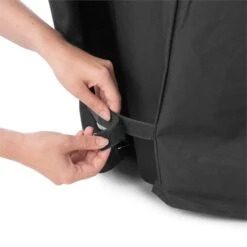 Tomahawk 3.1 S Wetterschutzhaube 300D Canvas 30/70% PE/PVC Schwarz -Gartendekorations Geschäft 10033569 yy 0004 detail Klarstein Tomahawk S Wetterschutzhaube schwarz