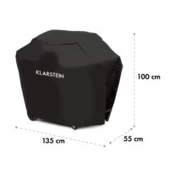 Tomahawk 3.1 S Wetterschutzhaube 300D Canvas 30/70% PE/PVC Schwarz -Gartendekorations Geschäft 10033569 yy 0006 logo Klarstein Tomahawk S Wetterschutzhaube schwarz