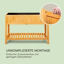 Altiplano Cubic Hochbeet 150 X 100 X 50 Kiefer Gartenvlies ErgoGrow -Gartendekorations Geschäft 10033604 de 0008 logo