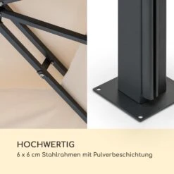 Grandezza Cortina Gartenpavillon 3x4m 4 Seitenteile Beige -Gartendekorations Geschäft 10033608 de 0004 logo