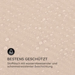 Grandezza Cortina Gartenpavillon 3x4m 4 Seitenteile Beige -Gartendekorations Geschäft 10033608 de 0005 logo