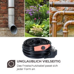 Flow Wire Frostschutzkabel 12m Mit Thermostat IP68 10 Flow Wire Frostschutzkabel 12m Mit Thermostat IP68 -Gartendekorations Geschäft 10033905 de 0005 logo