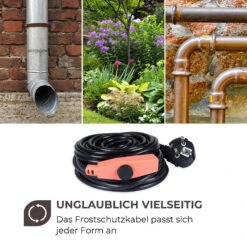 Flow Wire Frostschutzkabel 4m Mit Thermostat IP68 -Gartendekorations Geschäft 10033906 de 0005 logo