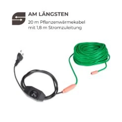 Greenwire Select 20 Pflanzenwärmekabel 20m Mit Thermostat IP68 -Gartendekorations Geschäft 10033907 de 0007 logo