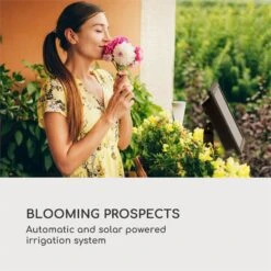 Greenkeeper Solar Bewässerungssystem Solarpanel 1.500 MAh 40 Pflanzen -Gartendekorations Geschäft 10034626 yy 0004 logo Blumfeldt Greenkeeper Solar Bewaesserungssystem