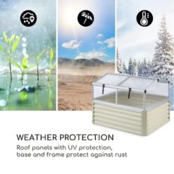 High Grow Advanced Hochbeet Mit Dach 120x95x100cm 540l Stahl Verzinkt -Gartendekorations Geschäft 10034689 uk 0005 logo