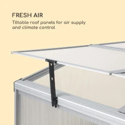 High Grow Advanced Hochbeet Mit Dach 120x95x100cm 540l Stahl Verzinkt -Gartendekorations Geschäft 10034689 uk 0006 logo