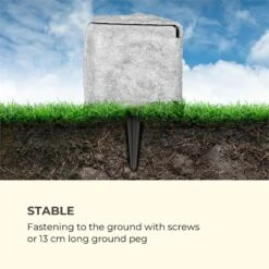 Power Rock Twilight 5 4-fach-Gartensteckdose IP44 Dämmerlichtsensor 5m 11 Power Rock Twilight 5 4-fach-Gartensteckdose IP44 Dämmerlichtsensor 5m -Gartendekorations Geschäft 10034693 yy 0005 logo Waldbeck Power Rock Twilight Gartensteckdose