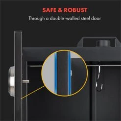 Flintstone Räucherofen 1600W Thermometer Edelstahl Elektrisch -Gartendekorations Geschäft 10034702 yy 0004 logo Klarstein NES C16