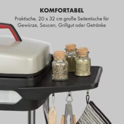 Gatsby Elektrogrill 2000W Antihaft-Grillfläche Seitentische -Gartendekorations Geschäft 10034707 de 0003 logo