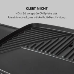Gatsby Elektrogrill 2000W Antihaft-Grillfläche Seitentische -Gartendekorations Geschäft 10034707 de 0004 logo