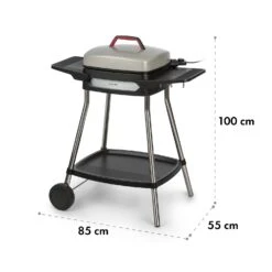 Gatsby Elektrogrill 2000W Antihaft-Grillfläche Seitentische -Gartendekorations Geschäft 10034707 yy 0009 dimensions