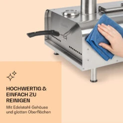 Diavolo Pizza-Pelletofen Inkl. Pizzastein Thermometer Edelstahl 11 Diavolo Pizza-Pelletofen Inkl. Pizzastein Thermometer Edelstahl -Gartendekorations Geschäft 10034709 de 0005 logo