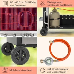 Tomahawk Gasgrill 4x3,6 KW + 2,7 KW Brenner 66x43,5 Cm Grill Edelstahl 12 Tomahawk Gasgrill 4x3,6 KW + 2,7 KW Brenner 66x43,5 Cm Grill Edelstahl -Gartendekorations Geschäft 10034710 de 0005 usp