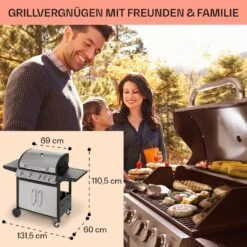 Tomahawk Gasgrill 4x3,6 KW + 2,7 KW Brenner 66x43,5 Cm Grill Edelstahl 13 Tomahawk Gasgrill 4x3,6 KW + 2,7 KW Brenner 66x43,5 Cm Grill Edelstahl -Gartendekorations Geschäft 10034710 de 0006 usp
