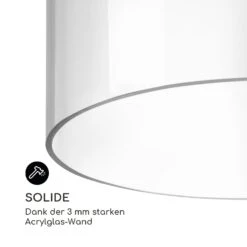 Skydive 60 Fischturm 60 Cm Ø 20 Cm Acryl Metall Transparent -Gartendekorations Geschäft 10034719 de 0005 logo