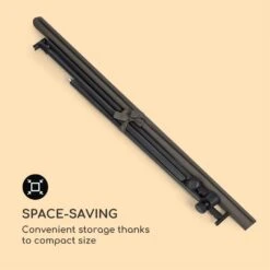 Flex-Shade XL Sonnenschirm 150 X 210 Cm Polyester UV 50 Dunkelgrau -Gartendekorations Geschäft 10034728 yy 0006 logo Blumfeldt Flex Shade XL Sonnenschirm 150x210 grau