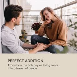 Mantua Kaskadenbrunnen Gartenbrunnen 4 Stufen Akku 2,8W Solar LED -Gartendekorations Geschäft 10034730 yy 0006 logo Blumfeldt Mantua Kaskadenbrunnen